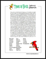 Easy Bird Word Search