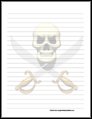 Pirate Stationery
