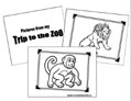 Zoo Animal Coloring Book